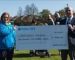 Colin Jeffers – Captain 2020 – Presents Charity cheque to Portadown Panthers
