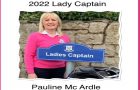 Lady Captain 2022 – Pauline McArdle
